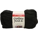Premier Yarn 3-Pack Couture Jazz Yarn, Black