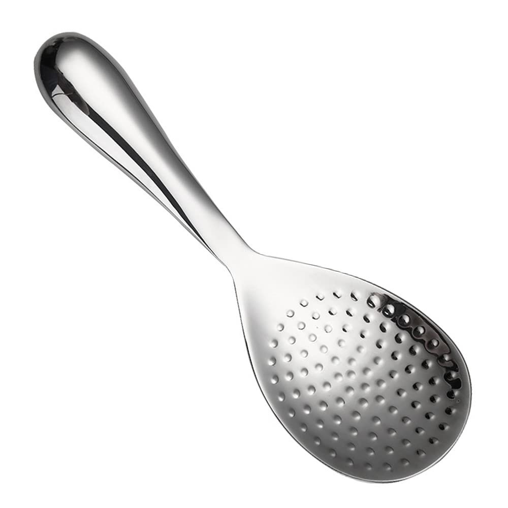 Rice Serving Spoon Stainless Steel Rice Paddle Scoop Non-Stick Rice Spoon Kitchen Utensil for Parties Dinner Kitchen Restaurant