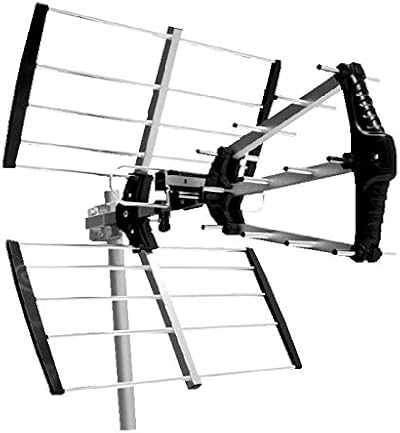 Viewi SSL 48 Element Tri Boom Outdoor TV Aerial High Gain 4K Freeview