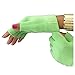 Hand Moisturizing Gloves | Gel Gloves | Spa Gloves | Finger Tip Free For Phone Use | Great Cotton Gloves (Green H Gloves)