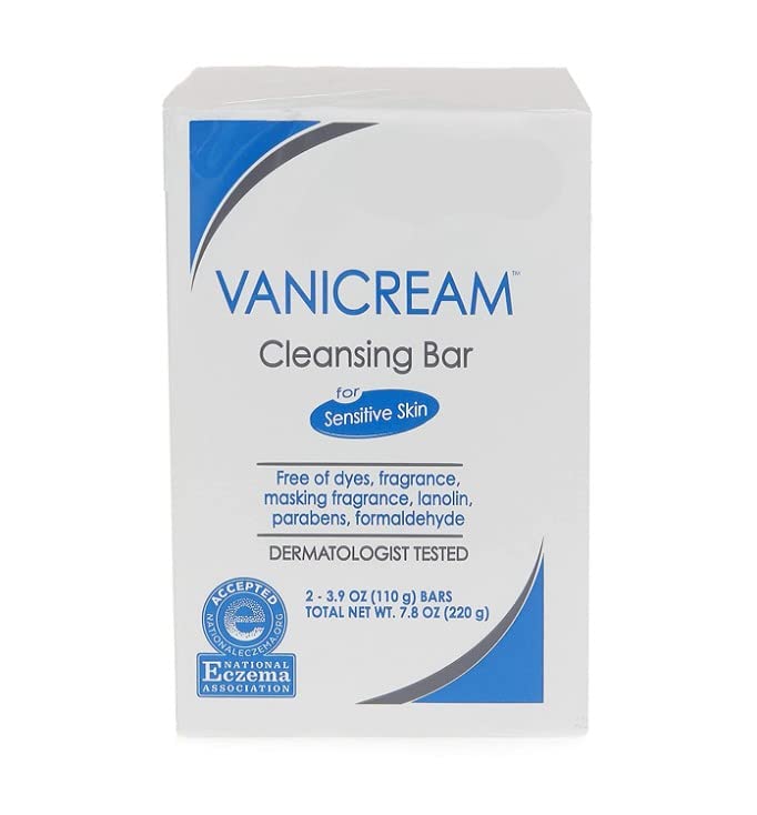 Vanicream Cleansing Bar for Sensitive Skin 3.90 oz (Pack of 7) Pricepulse
