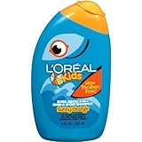 L'Oreal Kids Extra Gentle 2-in-1 Swim & Sport Shampoo, Sunny Orange, 9 Oz (Pack of 3)