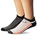 Copper Fit Unisex-Adult's Low Cut Gripper Socks-2 Pack, Gray/Black/White/Gray, Large/X-Large