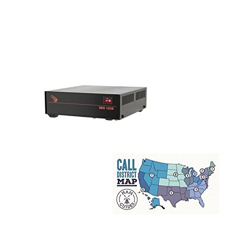 SamlexSamlex 30A Switching Power Supply and Ham Guides TM Pocket Reference Card Bundle
