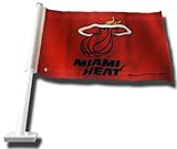 Rico Industries Miami Heat Car Flag