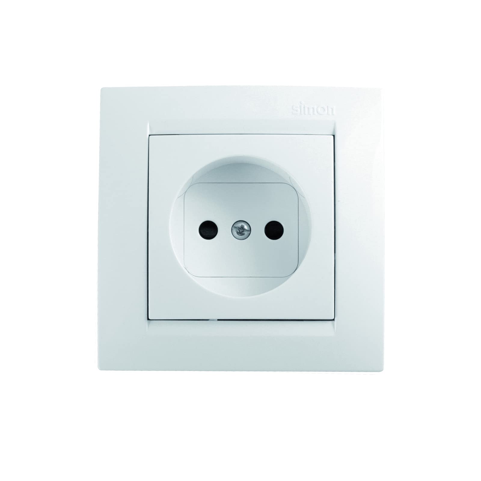Simon M258645 Bipol Socket Series 15 White