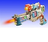 WolVol Kids Police Pistol Gun with Action Lights & Sounds - Brightly Colored Blaster - Perfect Pretend Play Toy For Boys & Girls
