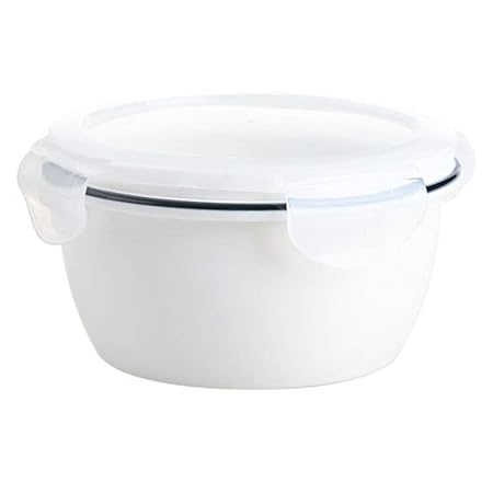 Tazón De Cerámica Para Fideos Instantáneos Con Tapa, Vajilla ...