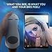 Male Masturbator Cup with 3 Pump Suction & 9 Vibration Modes for Men Masturbation, Electric Vibrating Heating Blowjob Stroker for Penis Stimulation, Fondlove Oral Sex Toy for Adult Pleasure