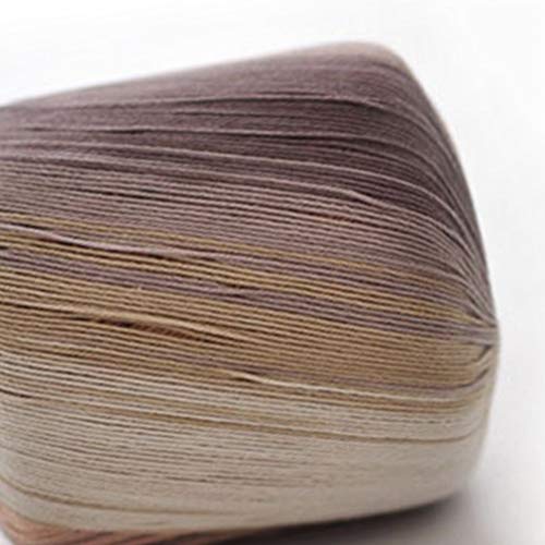 ShepoIseven Handmade Crochet Hook Yarn Colorized Lace Thread No.5 Pure Cotton Fine Knitting Wool Soft Smooth Sewing Line