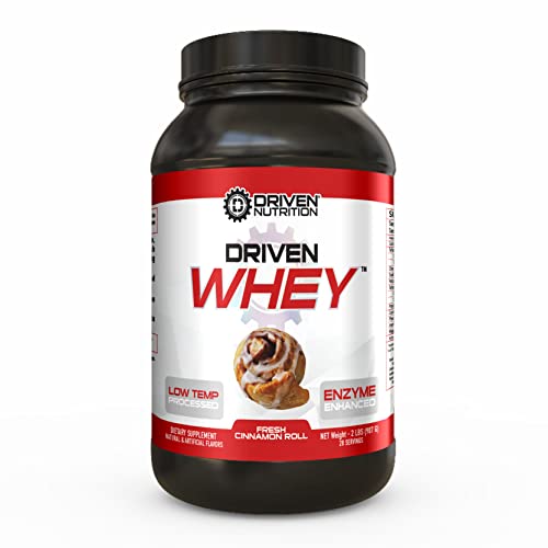 Driven WHEY Grass Fed Whey Protein Powder Delicious, Clean Protein
