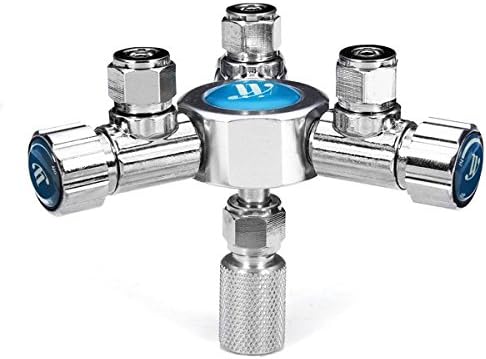 WYIN W02-03 Multiple CO2 Regulator Connector 1 To 3 Multi-way