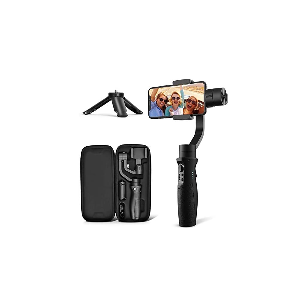 3Axis Gimbal Stabilizer for iPhone 12 11 PRO MAX X XR XS Smartphone