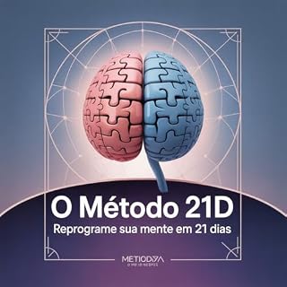 Livro Índice O Método 21D: Reprograme Sua Mente em 21 Dias