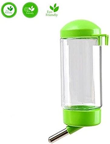 Pet Water Bottle Hanging No Drip Chew Proof Automatic Feeding for Cat Rabbit Puppy