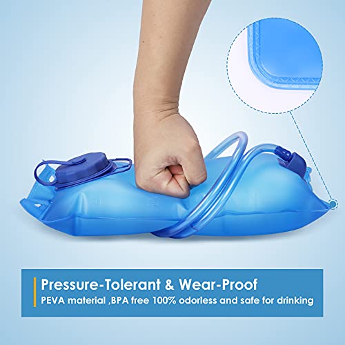 Borraccia Per Idratazione 2 Litri BPA Free - Con Kit Pulizia E Boccaglio Antigoccia - Per Sport E Trekking - Foto 4