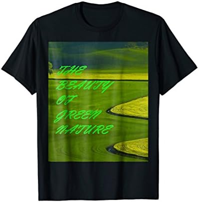 AMER Brand Short Sleeve FHD printed Green Nature T-Shirt