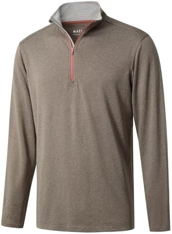 Devon & Jones Men's DRYTEC20™ Performance Quarter-Zip S DKTL/ GRHT