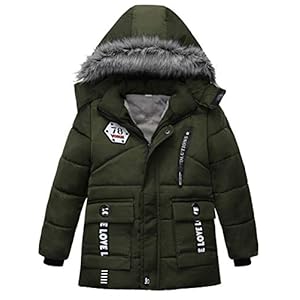 Odziezet unisex kapmantel jongens donsjassen waterdichte capuchon winter 0-7 jaar