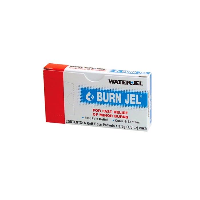 Water-Jel Technologies 3.5 Gram Unit Dose Packet Burn Jel Topical Gel (6 Per ...