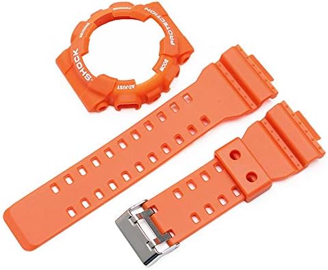 Zhuolei 29x16mm Plastic Watch Case & Band Strap Generic for Casio G Shock GA-110 GA100 GD-120 Style