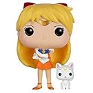 Funko POP Anime: Sailor Moon - Sailor Venus with Artemis Action Figure