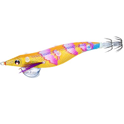 YO-ZURI (ヨーヅリ) エサ巻エギ スシQボトム用3.5号 カラー：ウニ(ケイムラ)【エギング 簡単取り付け タフコンディション】