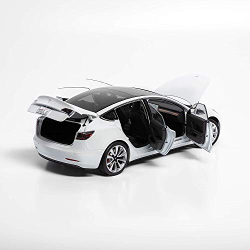 Tesla Diecast 1:18 Scale Model 3 - Pearl White