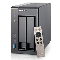 QNAP TS-251+ (8GB RAM version) 2-Bay Next Gen Personal Cloud NAS, Intel 2.0GHz Quad-Core CPU with Media Transcoding