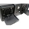 Pactrade-Marine-Boat-RV-Truck-ABS-Locking-Plastic-Glove-Box-With-Two-Drink-Holders