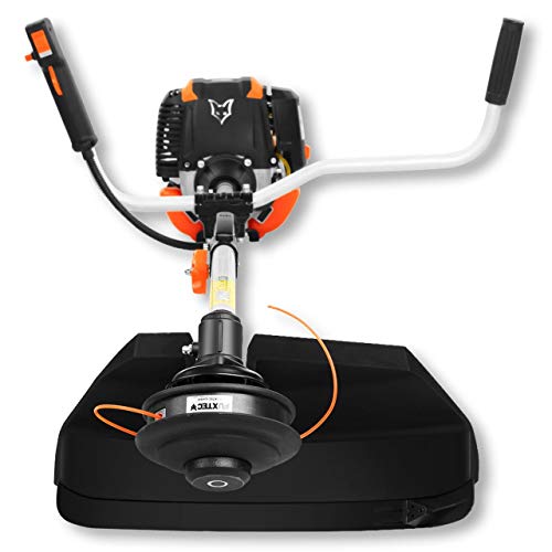 FUXTEC Benzin Motorsense FX-4MS142 4-Takt Rasentrimmer inkl. Fadenspule & Tragegurt – Freischneider 42,5ccm, 1,7 PS… – Bild 6