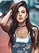 Hicarer 3 Pieces Suede Choker Necklaces American Indian Feather Handmade Necklaces Adjustable Leather Turquoise Choker Necklace Moon Crescent Pendant Choker for Women Accessories