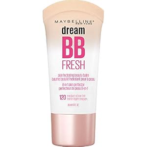 Maybelline Dream Fresh Skin Hydrating BB cream, 8-in-1 Skin Perfecting Beauty Balm with Broad Spectrum SPF 30, Sheer…