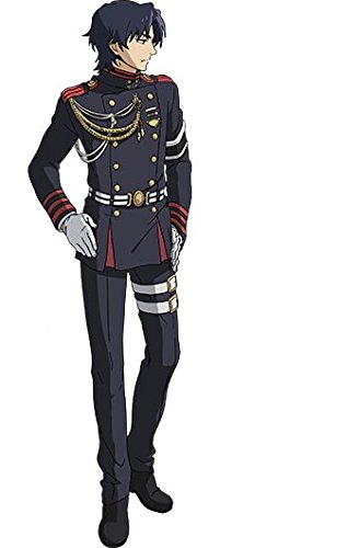 Dazcos Dark Blue Seraph of the End Guren Ichinose Short Wig - Image 3