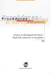 Acteurs et développement local