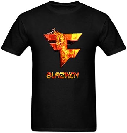 Faze Blaziken Print T-shirt Men's T-shirt XL Black