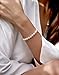 Pearl Bracelet for Women 7-8mm White Freshwater Cultured Pearls in AAA Quality with 14K Gold - THE PEARL SOURCE