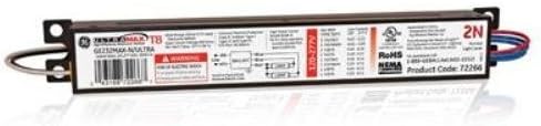 (Case of 10) GE Lighting 72266 GE232MAXP-N/ULTRA 120/277-Volt UltraMax Electronic Fluorescent T8 Multi-Volt Instant Start Ballast 2 or 1 F32T8 Lamps
