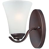 Maxim Vital-1 Light Wall Sconce-5.5 Inches Wide by 8.5 inches high-Oil Rubbed Bronze Finish