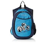 Obersee Kid's All-in-One Pre-School Backpacks with Integrated Cooler, Motorcycle