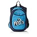 Mini Preschool All-in-One Backpack for Toddlers and Kids with Insulated Cooler for Water Bottle, Motorcycle Design for Active Boys and Girls, Measures 14.5 in x 10 in x 5.5 in - Obsersee
