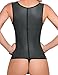 Ann Chery Corset Waist Trainer for Women’s Weight Loss - Colombian Waist Cincher With Straps - 3 Hook Vest Body Shaper Black