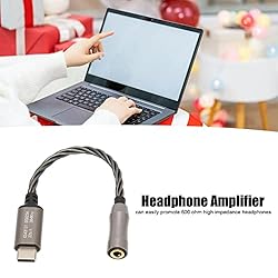 ciciglow Headphone Amplifier Adapter, Type C to