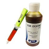 Pool Dye Leak Detection Kit | Fluorescent Yellow Pool Dye Syringe & Refill Bottle | Solves #1 Complaint DIYers (Yellow)