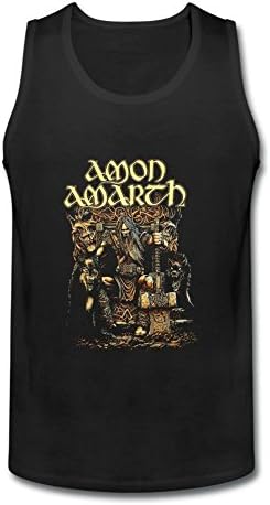 Attmye Men's Amon Amarth Logo Design Tank Top