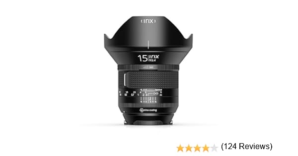 Irix Objetivo Ultra Gran Angular Firefly, 15 mm, f2,4 (95 mm ...