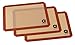 Silicone Baking Mat 3 Pack, Non-Stick, Heat-Resistant, Food-Grade Safe Silicone, Microwave, Oven, and Dishwasher Safe