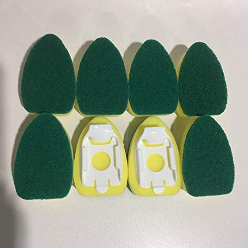 Scrubber Head Replacement Dishwand Sponge Refills for Kitchen Sink Pot