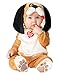 InCharacter Costumes Baby's Puppy Love Costume, Tan/White/Black, Small