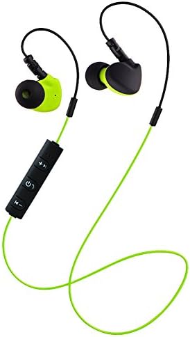 NO Prompt Voice Memory Wire In Ear Backbeat Sport Stereo headset with IPX4 Water-proof and for iPhone7 Android Black